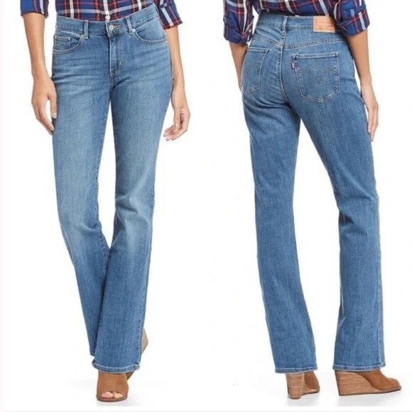 Levi's Denim - Levi’s 515 Nouveau Bootcut Western Rodeo Y2K midrise Jeans